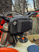 Tow strap sheath can mount to front Molle straps