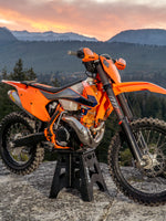 Heavy Duty Grey Small Trailbound Sticker 4 pack
