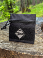 Trailbound Grey Diamond Embroidered Velcro Patch