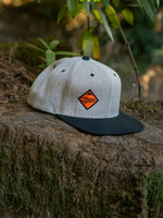 Heather Grey Snap Back Hat