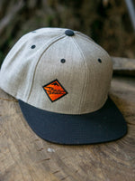 Heather Grey Snap Back Hat