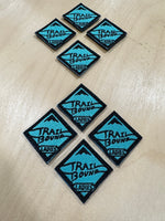 Trailbound Ladies Teal Diamond Velcro Patch