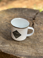 Tin Campfire Mug TB Grey Diamond Logo