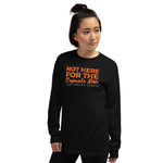 Not Here For The Cupcake Ride- Trailbound Ladies  Long Sleeve Shirt