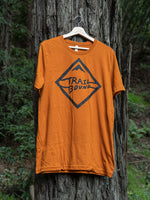 Burnt Orange Diamond Shirt