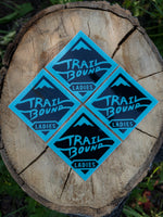 Trailbound Ladies Sticker 4 pack