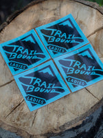 Trailbound Ladies Sticker 4 pack