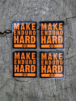 Make Enduro Hard Trailbound Sticker 4 pack