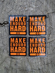 Make Enduro Hard Trailbound Sticker 4 pack