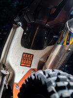 Make Enduro Hard Trailbound Sticker 4 pack