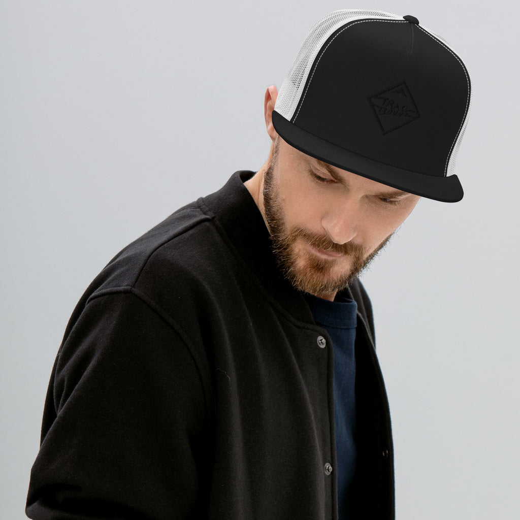 Black Diamond Outline Mesh Hat