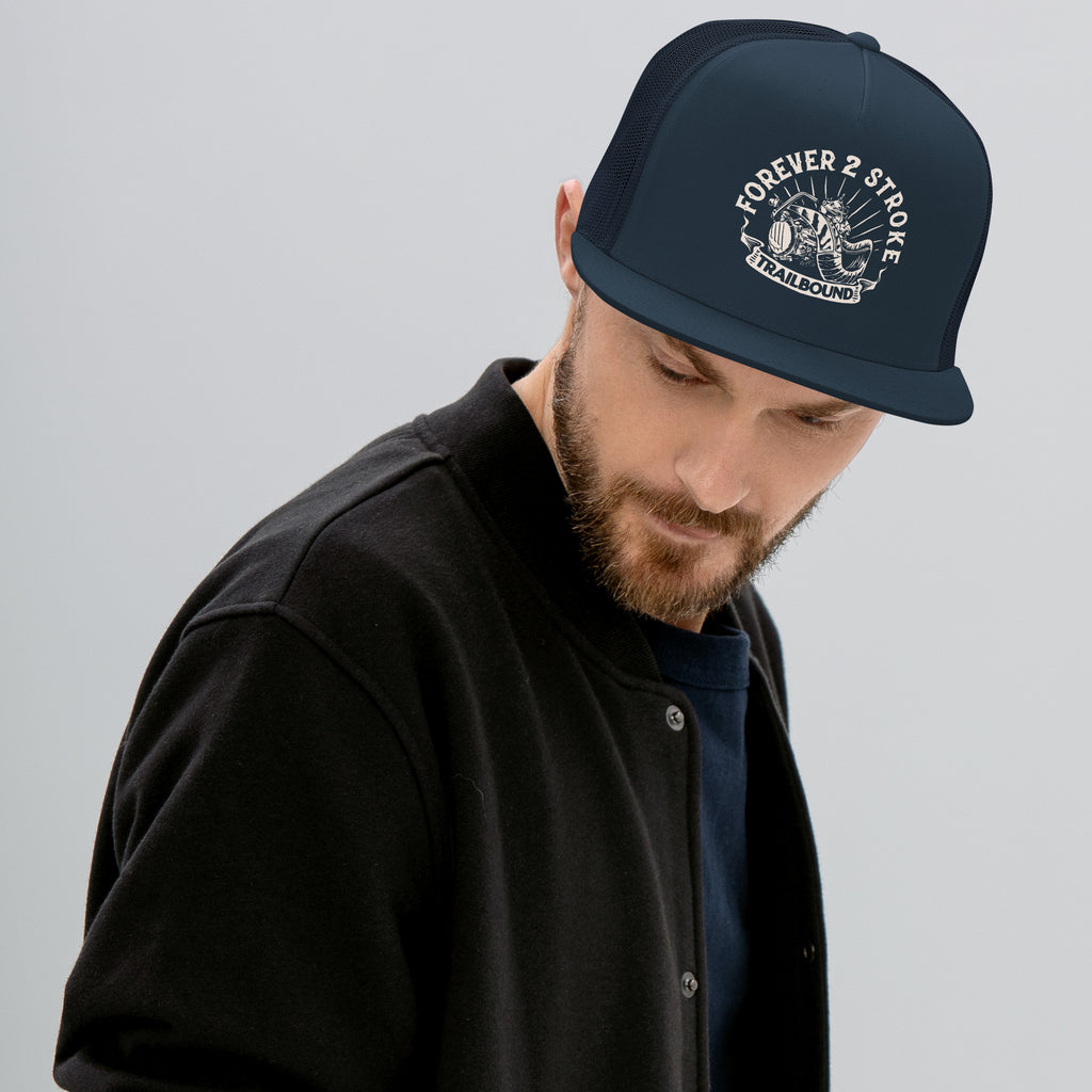 Forever 2 Stroke Trucker Hat Navy