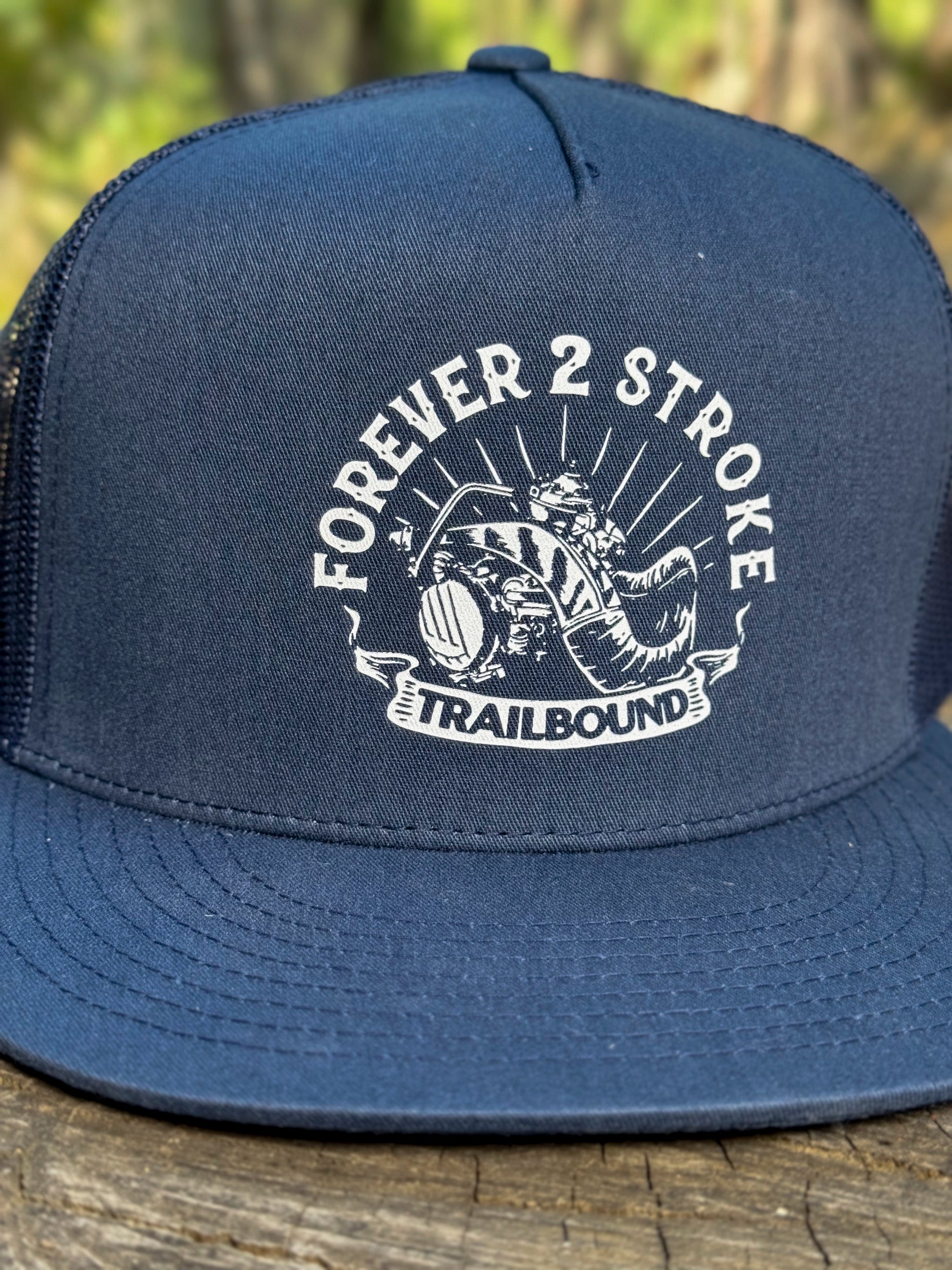 Forever 2 Stroke Trucker Hat Navy