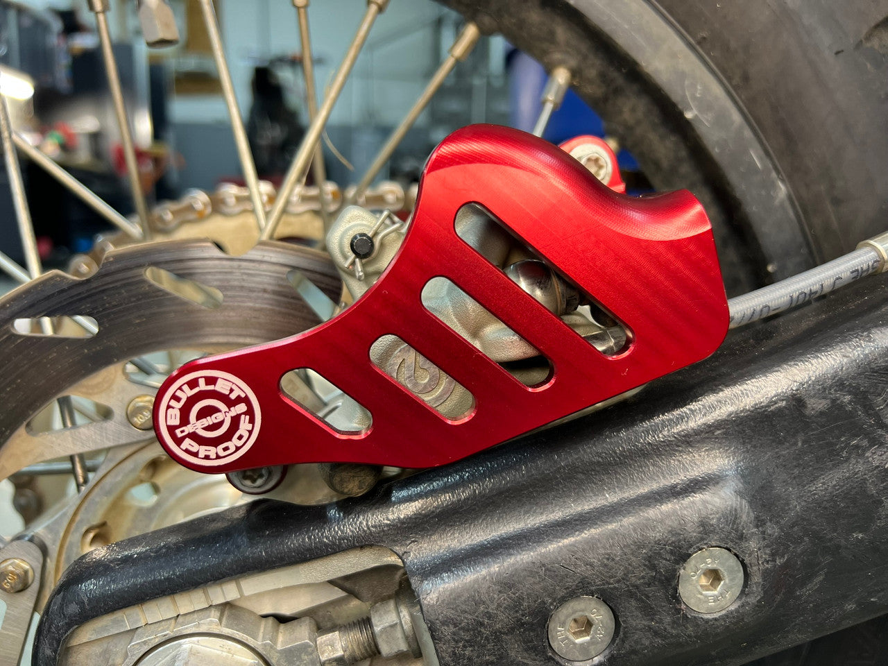 Bullet Proof Rear Brake Caliper Guard