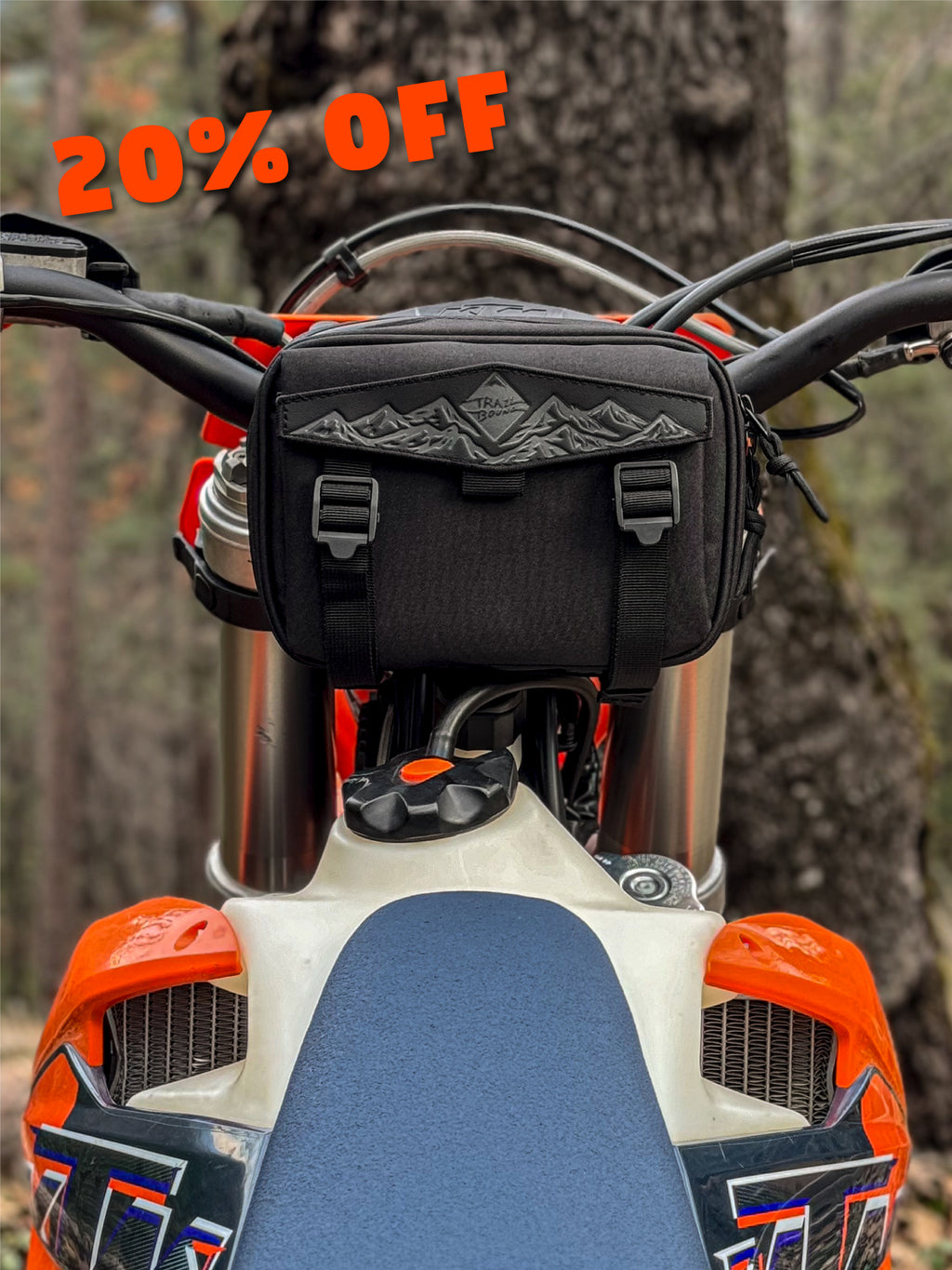 Pad Pack Medium 2 Pocket Handlebar Bag