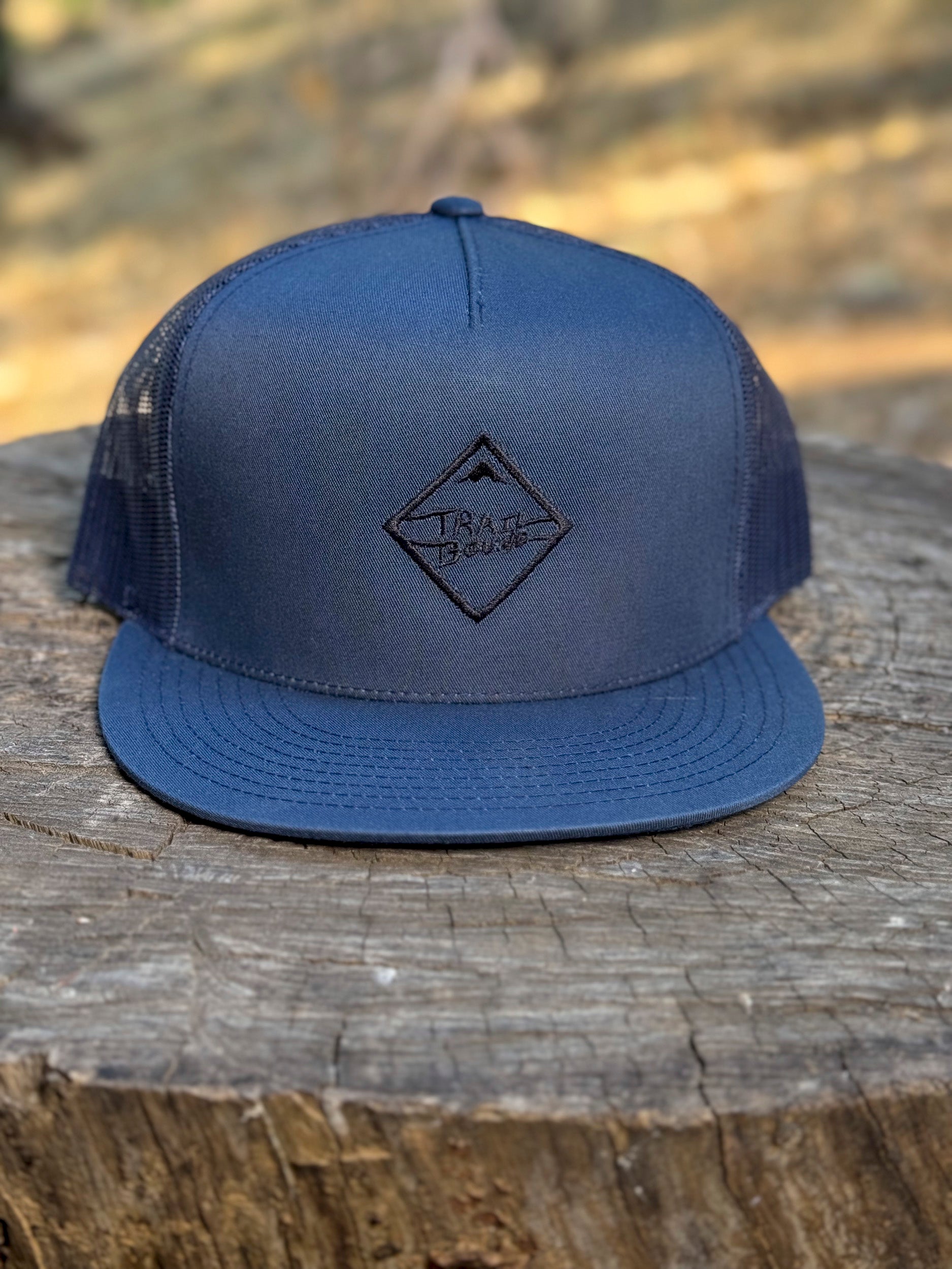 Black Diamond Outline Mesh Hat