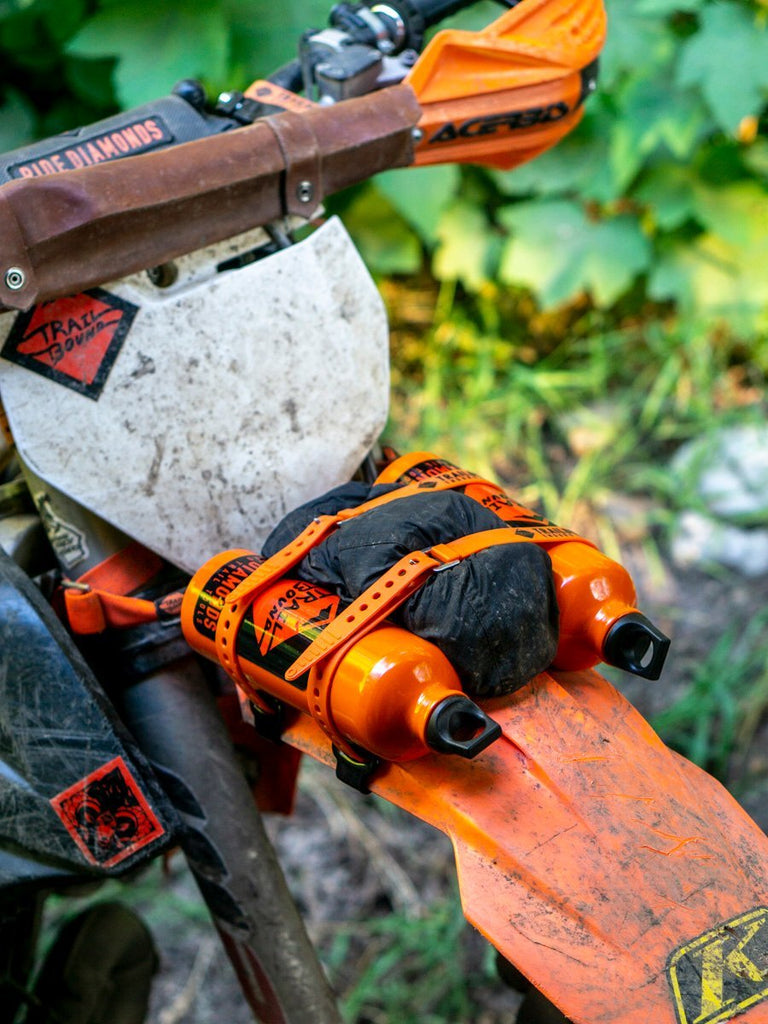 Enduro Strap + Fuel Bottle Front Fender Kit