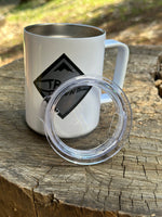 Topo Insulated Mug w/ Lid TB Grey Diamond Logo