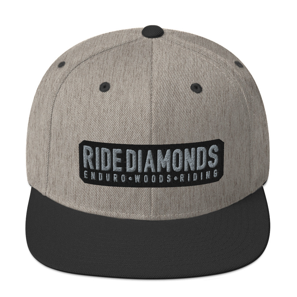 Ride Diamonds Heather Grey Hat