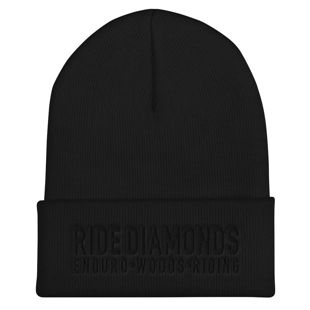 Ride Diamonds Enduro ◆ Woods ◆ Riding Cuffed Beanie