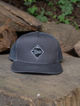 Grey and Silver Mesh Hat