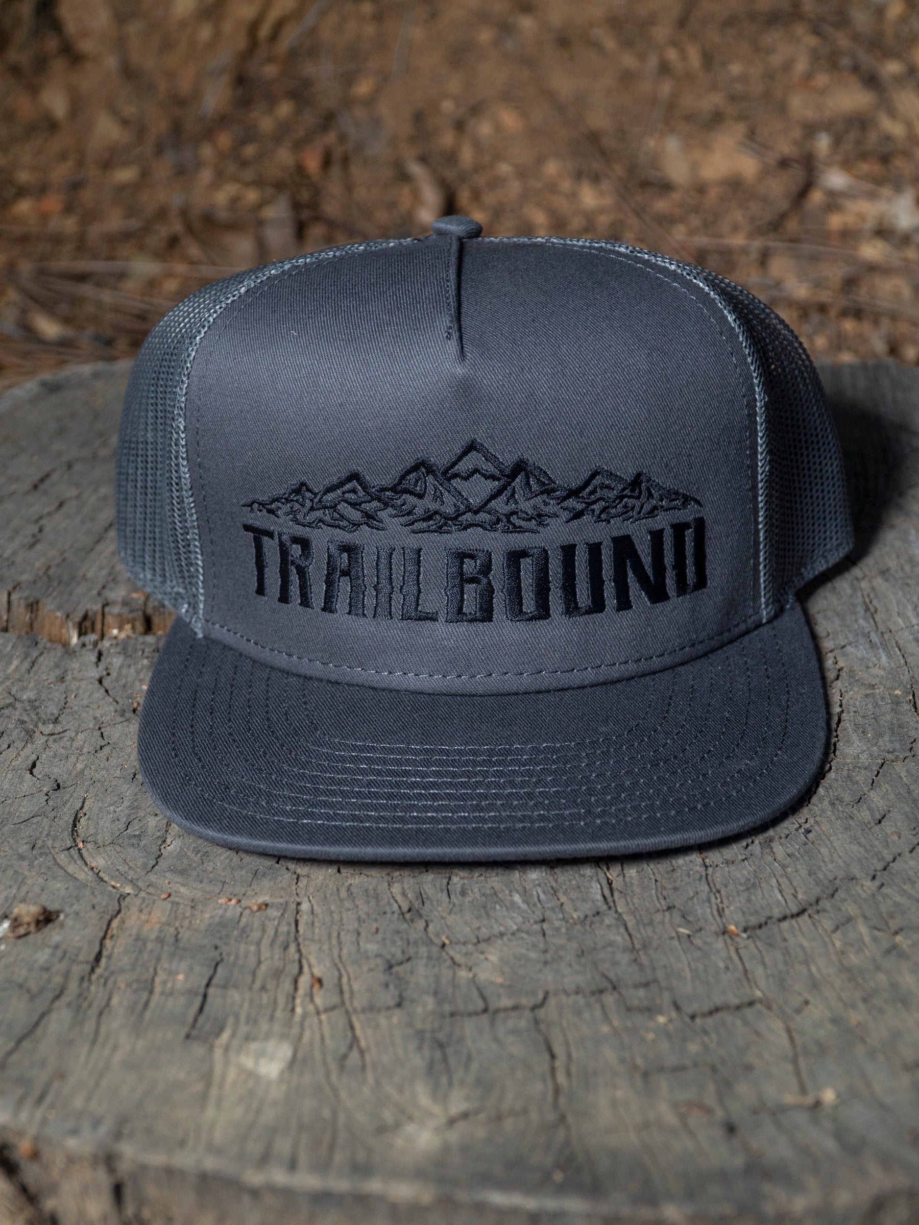 Mountain Diamond Embroidered Hat