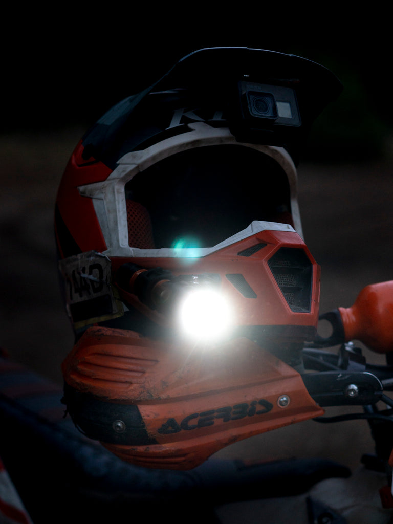 flood light for motorcycle helmet Trailbound Diamond Torch Helmet Light – Trailboundco