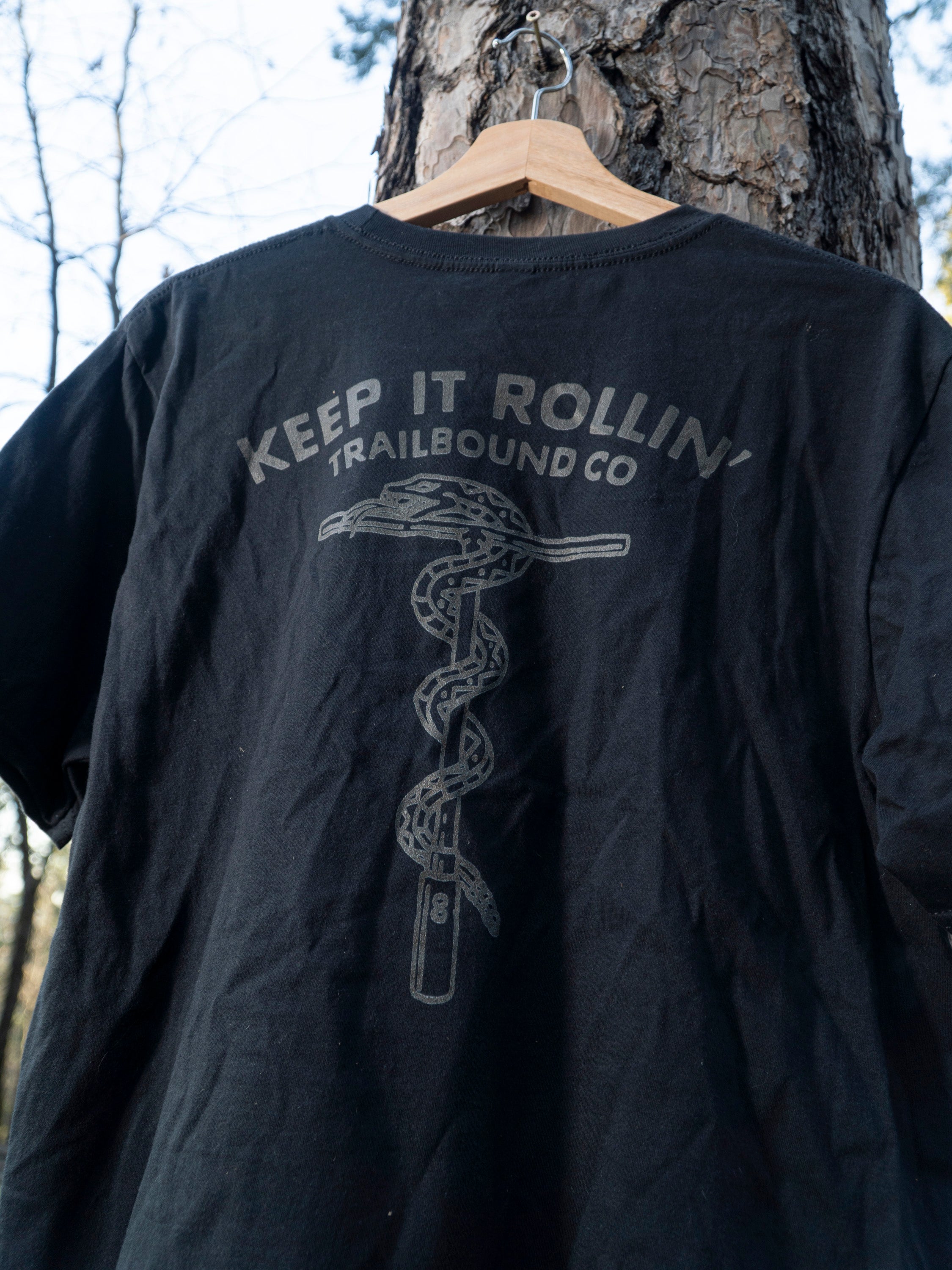 Keep it Rollin' T handle Snake Shirt