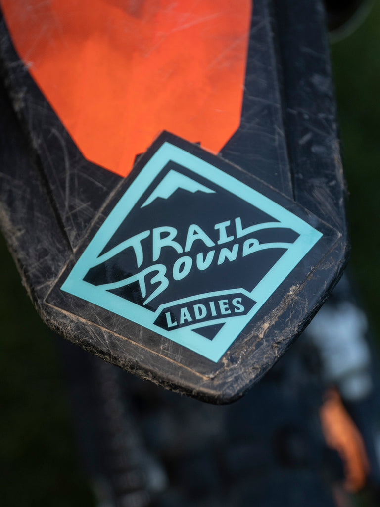 Trailbound Ladies Sticker 4 pack