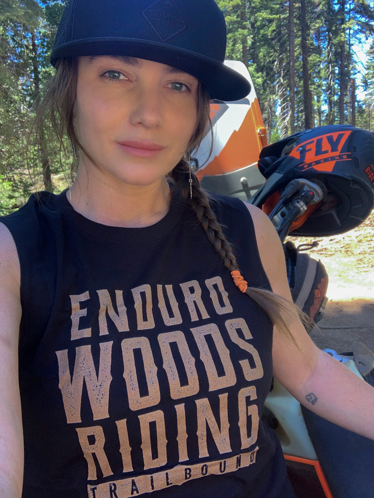Enduro Woods Riding Muscle Tank Shirt